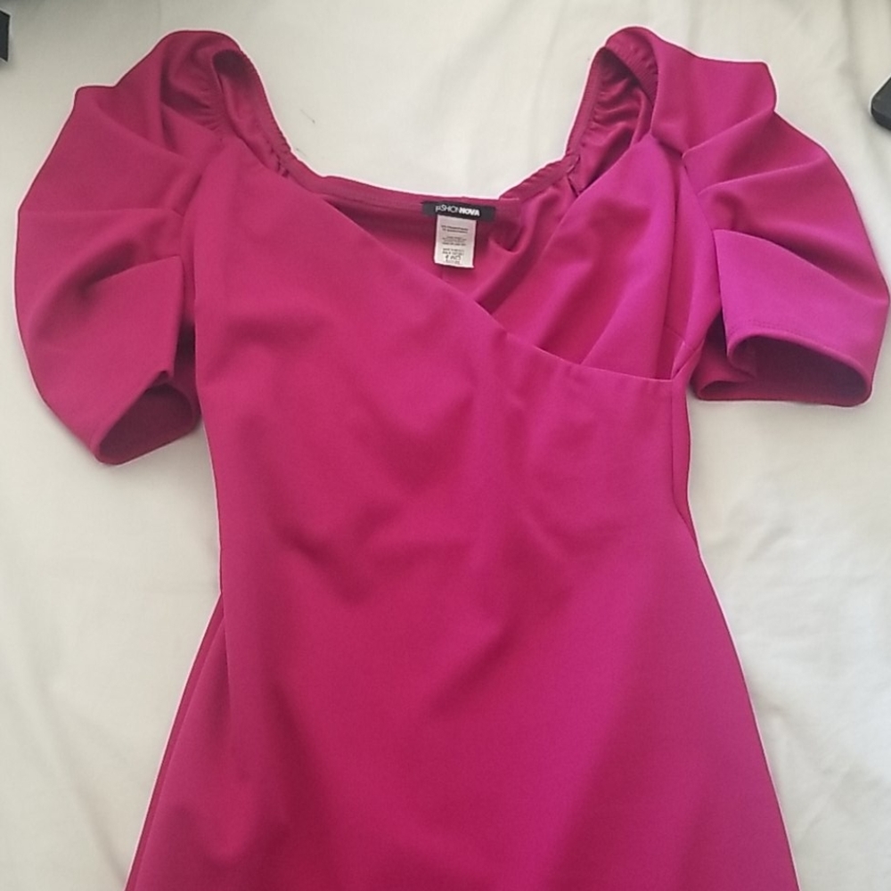Magenta dress